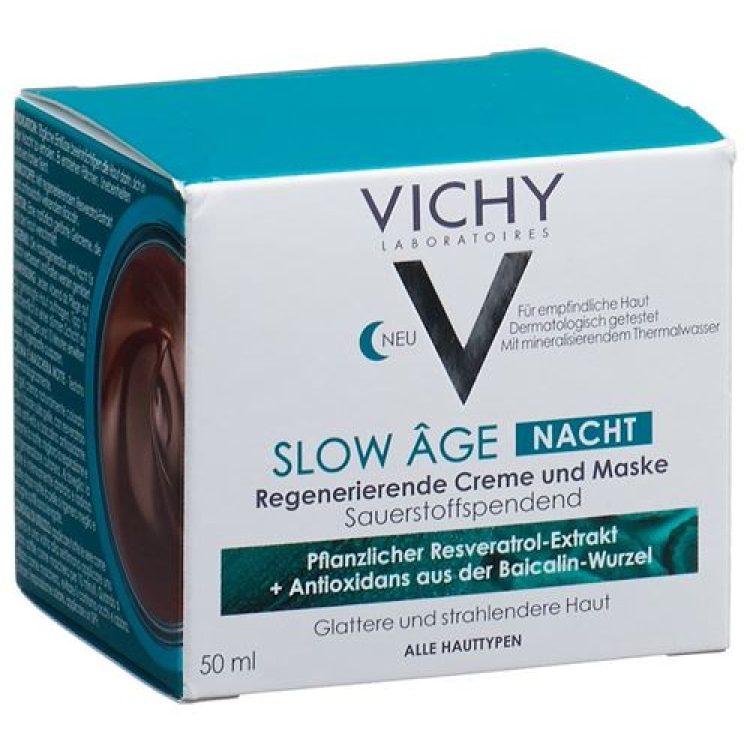 Баночка Vichy Slow Age 50 мл