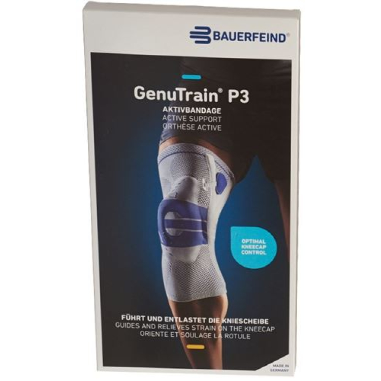 GenuTrain P3 Supporto attivo Gr3 titano sinistro