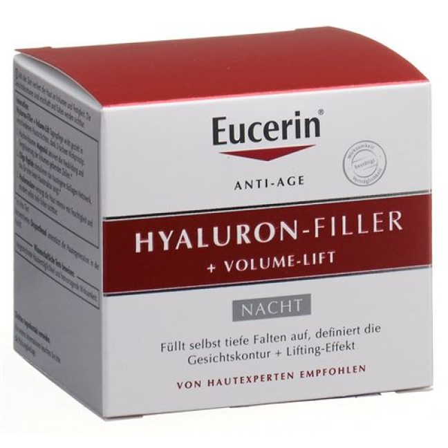 Kem Dưỡng Ban Đêm Eucerin Hyaluron-FILLER + Volume-Lift 50 ml
