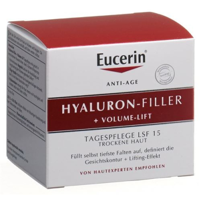 Eucerin hyaluron-filler + volume-lift päevakreem kuivale nahale 50ml