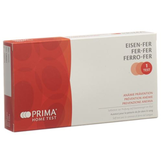 PRIMA HOME TEST Iron deficiency anemia test