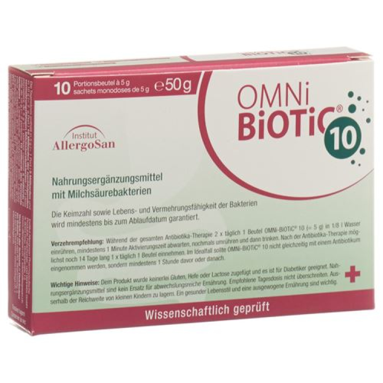 Omni-Biotic 10 5 g 10 sachets 