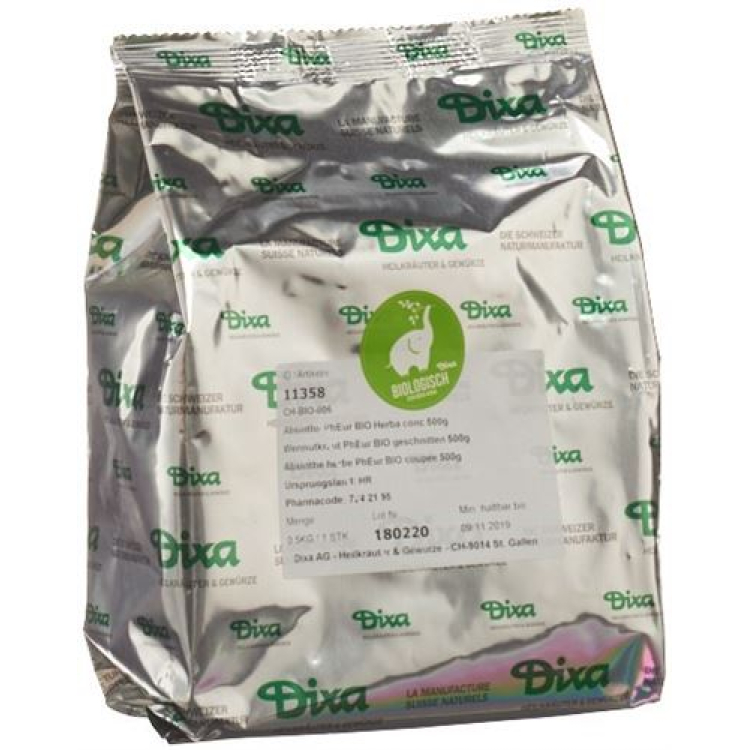 Dixa wormwood PhEur BIO cut 500 g