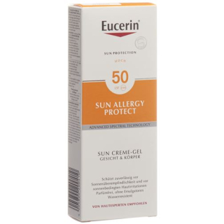 Eucerin SUN Allergy Protect fényvédő gél arcra és testre SPF50 Tb 150 ml