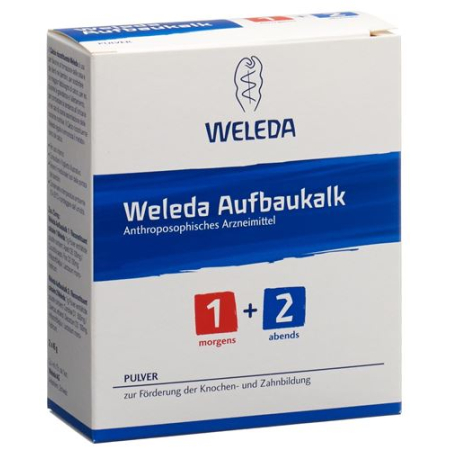 Weleda Aufbaukalk 1 + 2 2 Glass 45 g PLV - Body Care Products
