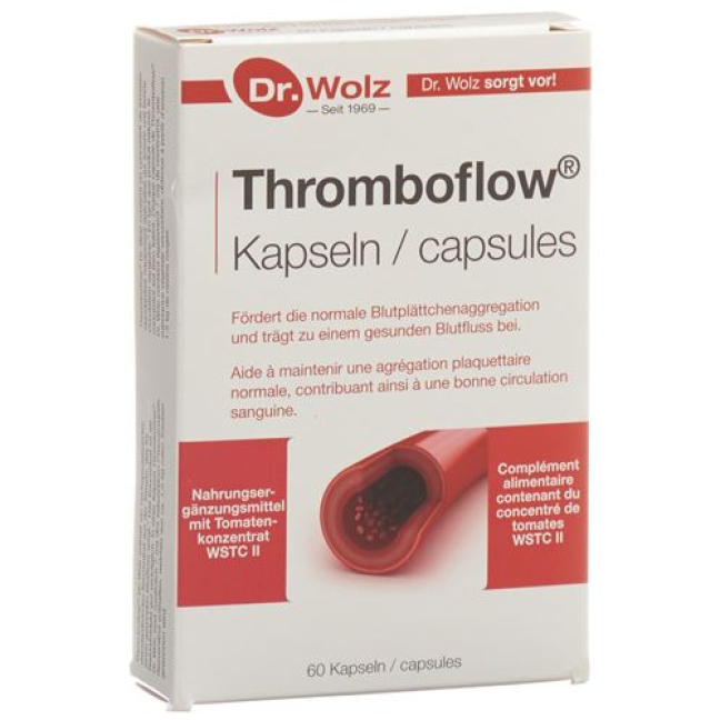 Thromboflow Dr. Wolz 케이프 60개