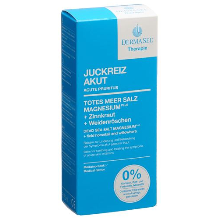 Dermasel terapi klåda akut Bals tyska / franska / italienska 75 ml