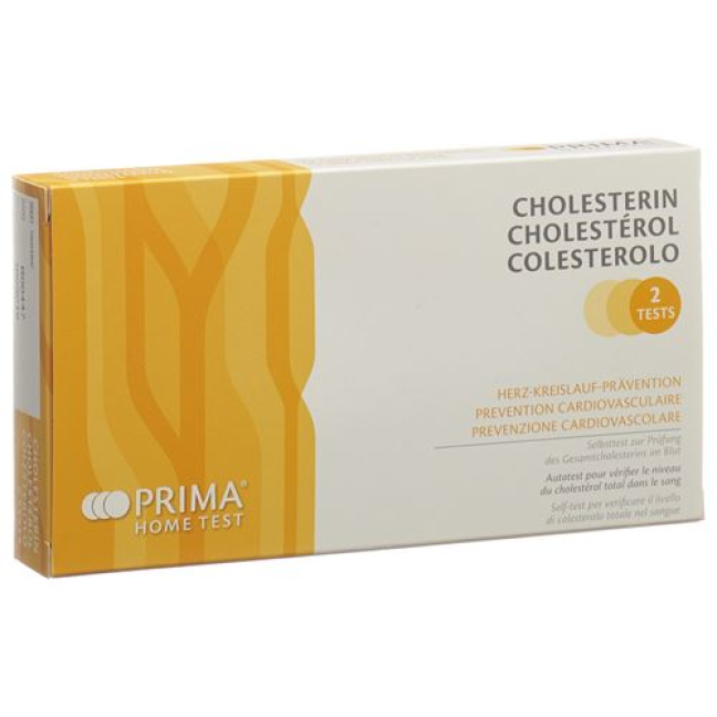 PRIMA HOME TEST Test kolesterola 2 kom