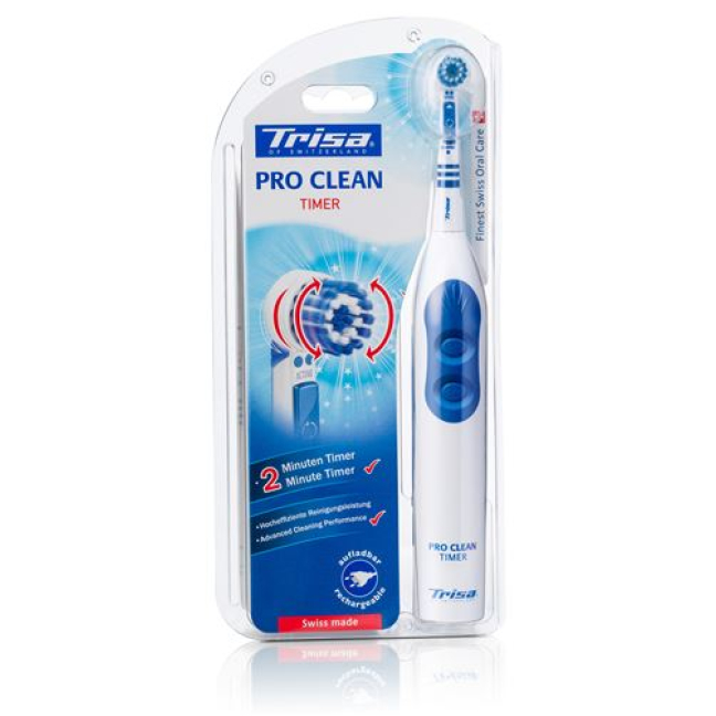 מברשת שיניים חשמלית Trisa Clean Pro Timer