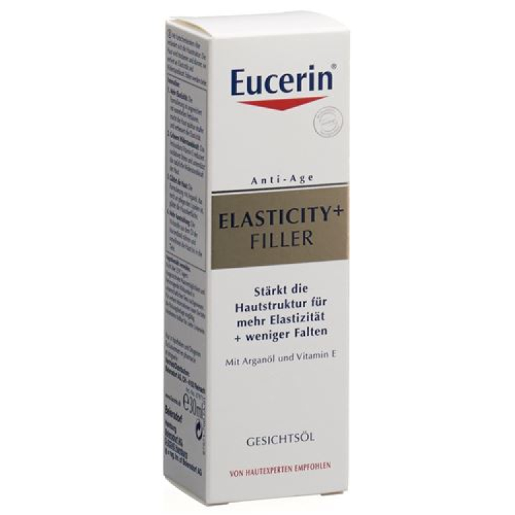 Eucerin HYALURON-FILLER + אלסטיות שמן פנים Fl 30 מ"ל