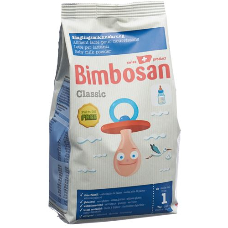 Bimbosan Classic Baby formula without palm oil refill 500 g