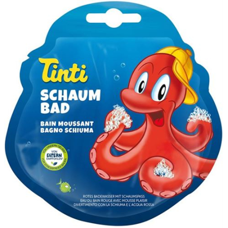 Tinti bubble bath red German/French/Italian