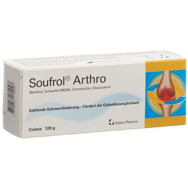 Soufrol Arthro Cream - Relieve Inflammation and Swelling in Joints