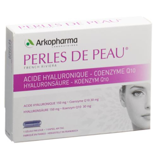 Perles De Peau hyaluronic acid + Q10 30 capsules