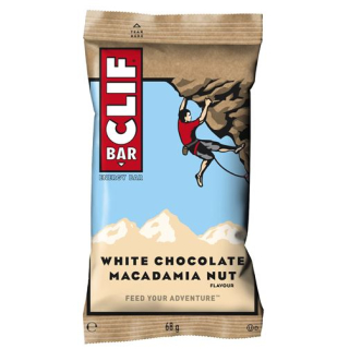 CLIF BAR White Chocolate Macadamia 12 x 68 g