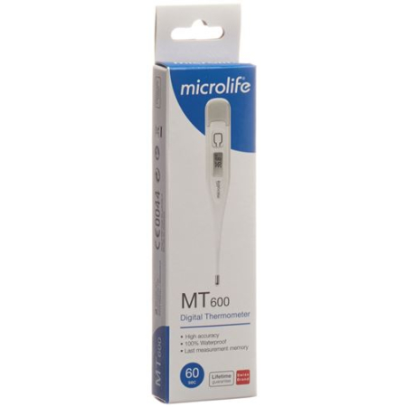Termómetro clínico Microlife MT600 60 seg