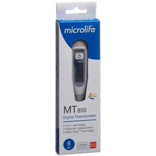 Microlife клиникалық термометрі MT 850 (1-де 3)