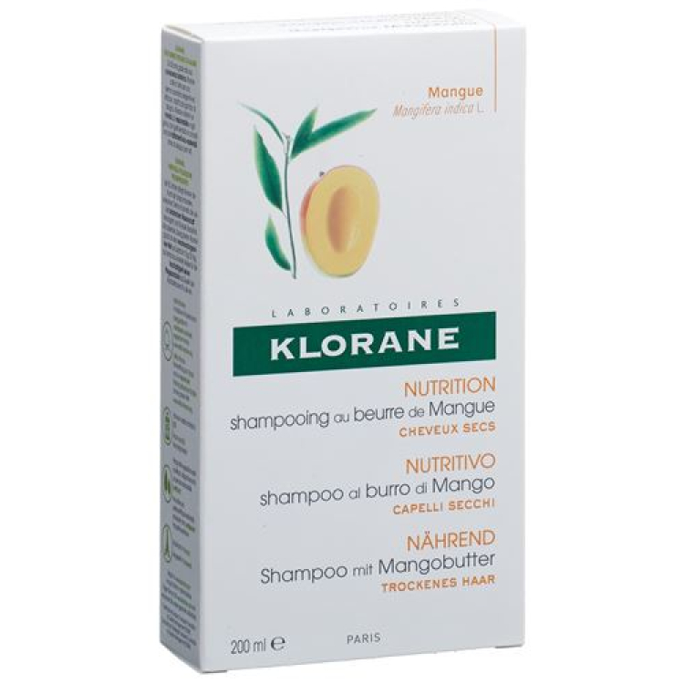 Klorane Mango Shampoo 200 ml