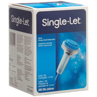 Single-Let disposable lancing device 200 pcs