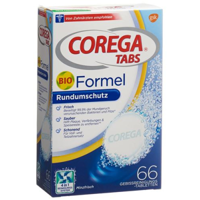 Corega bio formel 66 stk