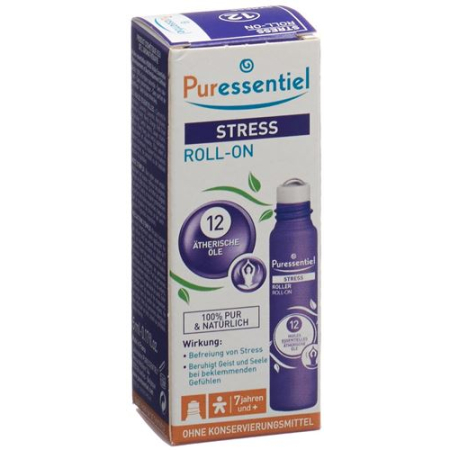 Puressentiel Stress Roll-On ml 12 եթերային յուղերով Fl 5