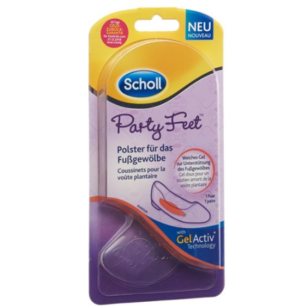 Scholl Party Feet pad for foot vault 1 pair