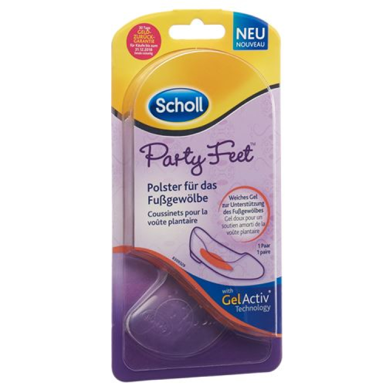 Scholl Party Feet pad for foot vault 1 pair