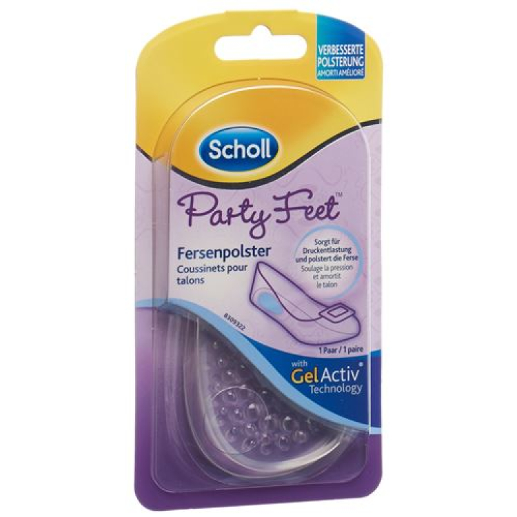 Scholl Party Feet heel pad 1 pair