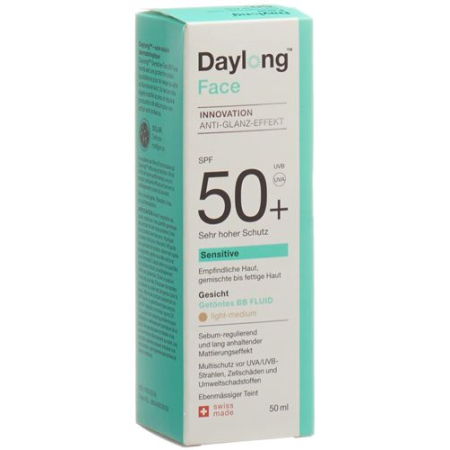 Daylong Sensitive Face Tinted BB suyuqlik SPF50 + Disp 50 ml