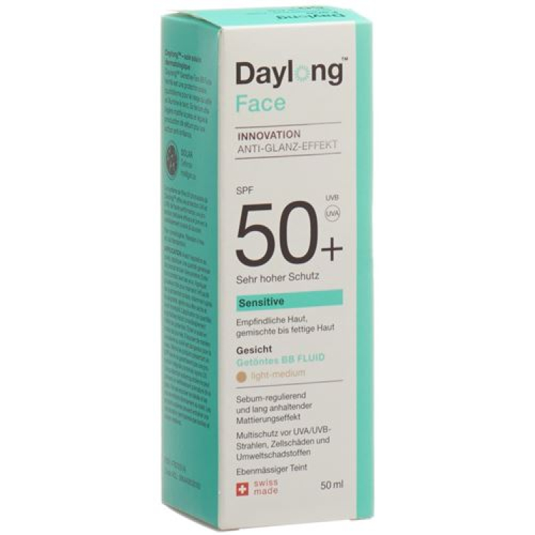 Daylong Sensitive Face BB fluido colorato SPF50 + Disp 50 ml