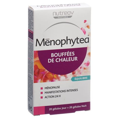 Menophytea hot flash gélules blister 40 pcs