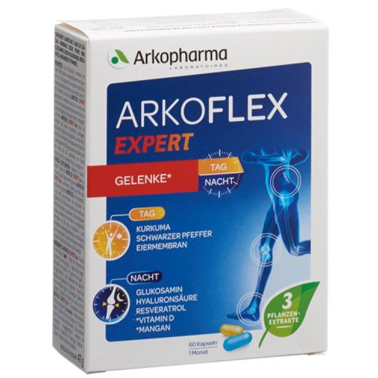 Arkoflex Expert day and night jar 60 capsules