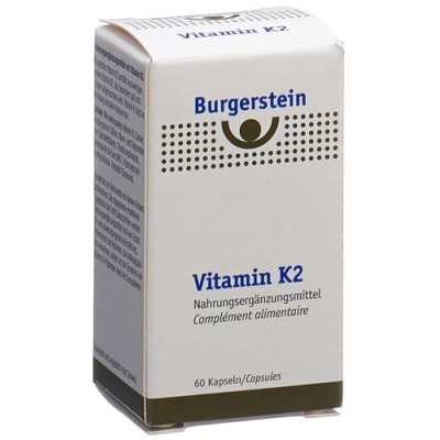 Burgerstein வைட்டமின் K2 180 mcg 60 காப்ஸ்யூல்கள்