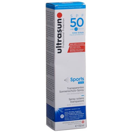 Ultrasun Sportovní sprej SPF 50 150 ml