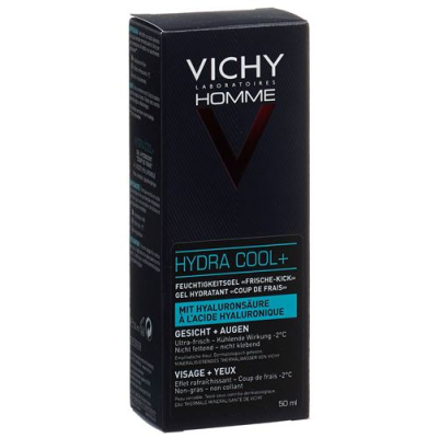 Vichy homme hydra cool + tube 50 מ"ל