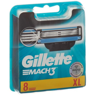 Gillette Mach3 system blades 8 pcs