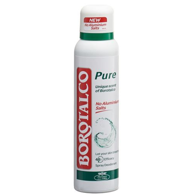 Borotalco Deo Pure Originalni jedinstveni miris Borotalco spreja 150 ml