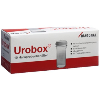 Urobox urine sample container Hestia/Diagonal 10 pcs