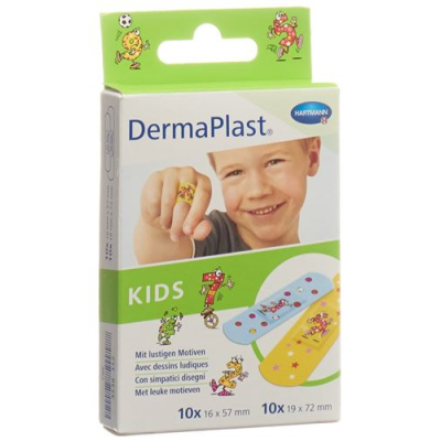 Dermaplast kids strips 2 ទំហំ 20 បន្ទះ