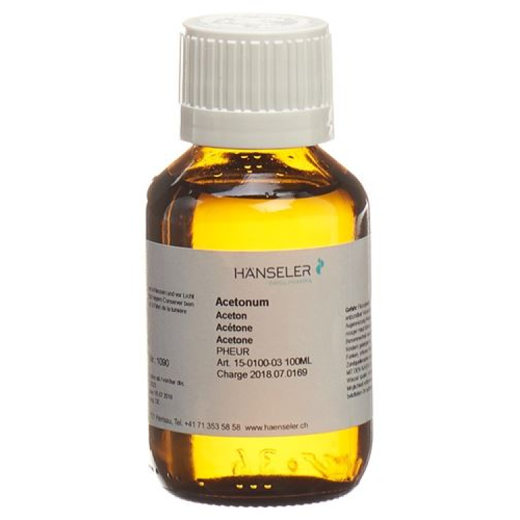 Hanseler Acetonum PhEur 100ml