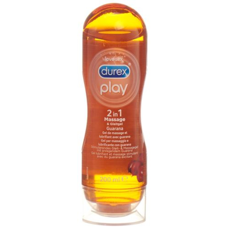 ml Durex massage Guarana 2 in 1 Fl 200