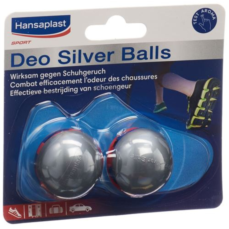 Hansaplast Deodorant Silver Balls 2 pcs