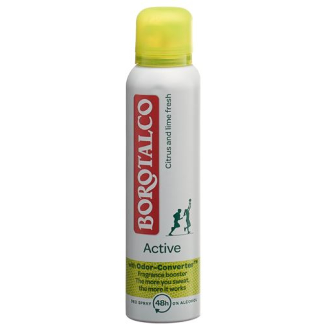 Borotalco Active Fresh Spray cam quýt và chanh 150 ml