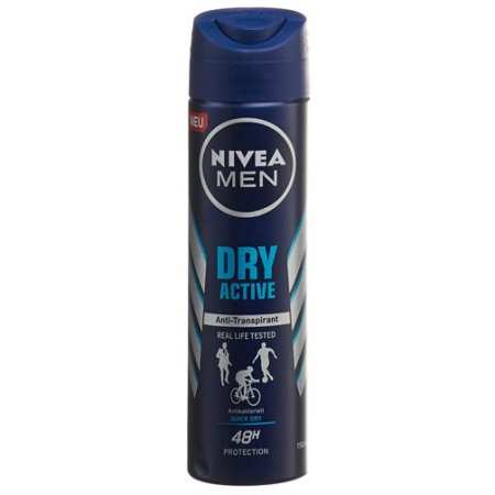 Nivea Dry Active Spray Male 150 ml