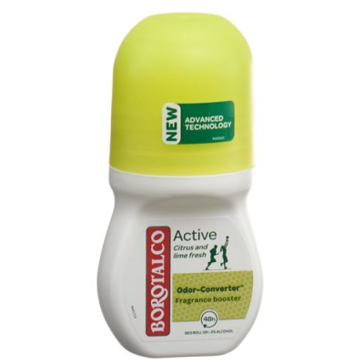 Borotalco Active Fresh Roll på citrus och lime 50 ml