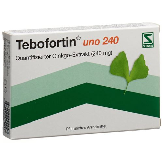Tebofortin uno 240 Filmtabl 240 mg 40 unid.