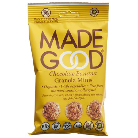 MADE GOOD granola Minis Chocolate Banana Btl 24 g