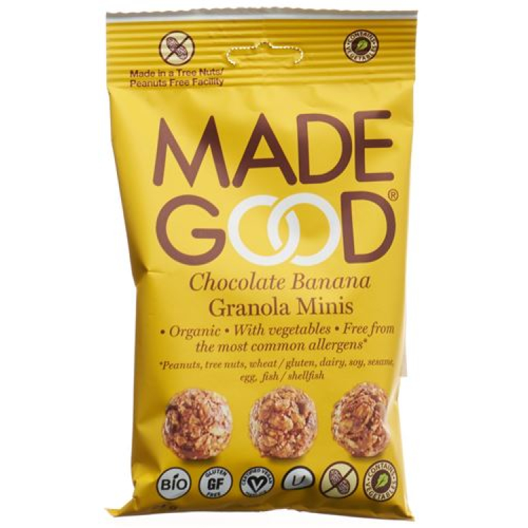 MADE GOOD granola Minis Chocolate Banana Btl 24 g