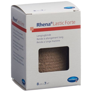 Rhena Lastic Forte 8cmx7m skin color role