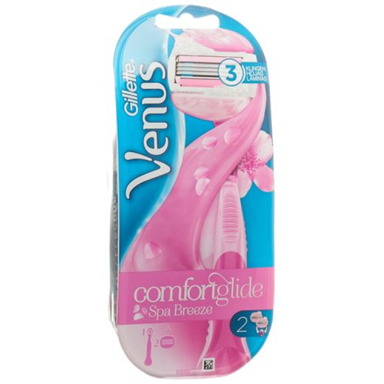 Gillette for Women Venus Spa Breeze razor Comfortglide